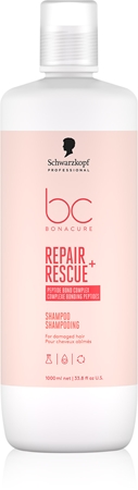 Schwarzkopf Professional BC Bonacure Repair Rescue+ Nourishing Shampoo for damaged hair