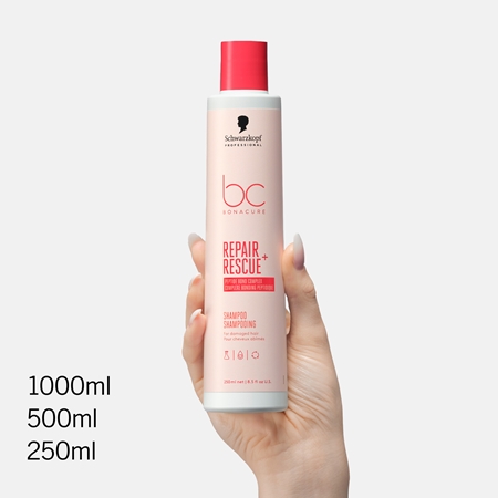 Schwarzkopf Professional BC Bonacure Repair Rescue+ Nourishing Shampoo for damaged hair