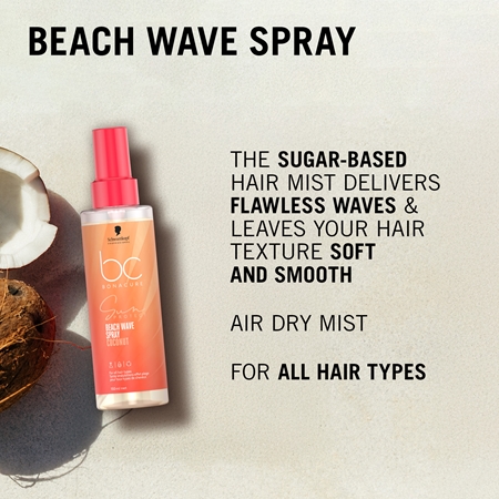 Schwarzkopf Professional BC Bonacure Sun Protect Beach Waves Spray Hair Spray for beach effect
