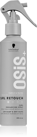 Schwarzkopf Professional Osis+ Curl Retouch Hair Spray for wavy and curly hair