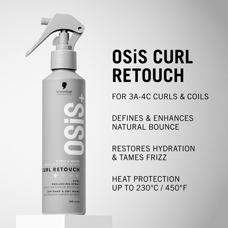 Schwarzkopf Professional Osis+ Curl Retouch Matu laka lokainiem un sprogainiem matiem