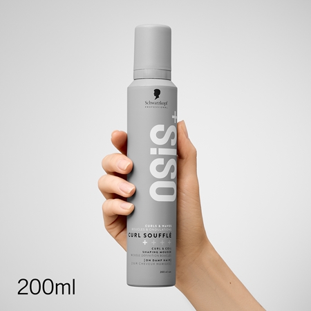 Schwarzkopf Professional Osis+ Curl Soufflé Shaping Foam for wavy and curly hair
