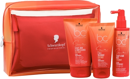 Schwarzkopf Professional BC Bonacure Sun Protect Sun Bag Travel Set for sun-stressed hair