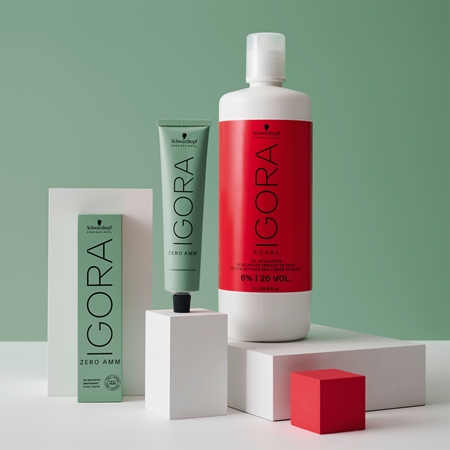 Schwarzkopf Professional IGORA ZERO AMM cor para cabelo permanente sem amoníaco