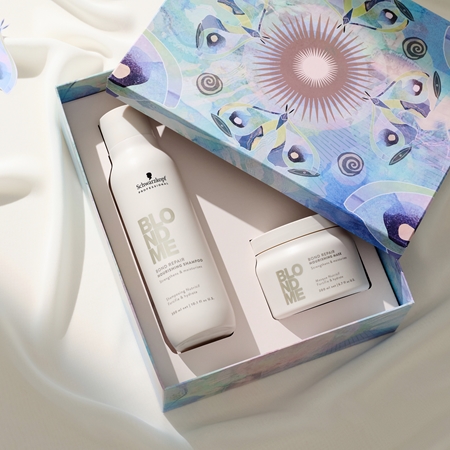 Schwarzkopf Professional Blondme Bond Repair Set Geschenkset für blonde Haare