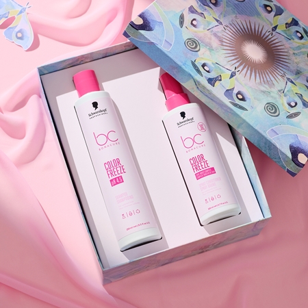 Schwarzkopf Professional BC Bonacure Color Freeze Geschenkset für gefärbtes Haar