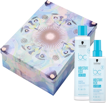 Schwarzkopf Professional BC Bonacure Moisture Kick Geschenkset für trockenes und normales Haar