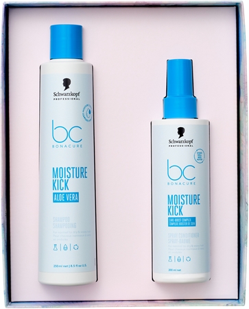 Schwarzkopf Professional BC Bonacure Moisture Kick Geschenkset für trockenes und normales Haar