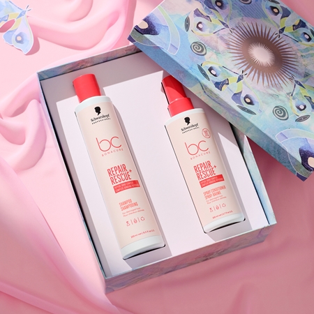 Schwarzkopf Professional BC Bonacure Repair Rescue+ zestaw upominkowy do włosów blond