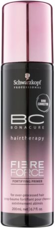 Schwarzkopf Professional BC Bonacure Fibreforce δυναμωτική φροντίδα χωρίς ξέβγαλμα για κατεστραμμένα μαλλιά