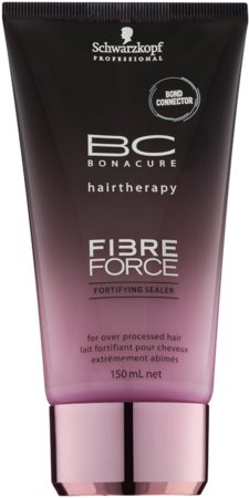 Schwarzkopf Professional BC Bonacure Fibreforce λοσιόν χωρίς ξέβγαλμα για πολύ κατεστραμμένα μαλλιά
