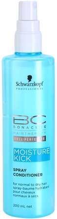 Schwarzkopf Professional BC Bonacure Moisture Kick Conditioner im Spray Für normales bis trockenes Haar