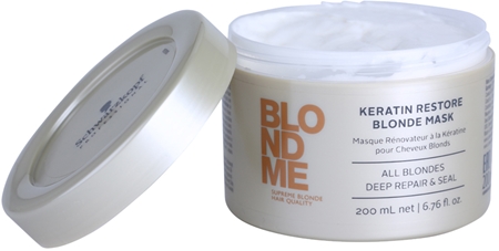 Schwarzkopf Professional Blondme regenerierende Maske mit Keratin für blonde Haare