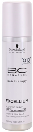 Schwarzkopf Professional BC Bonacure Excellium Plumping Leave-in Spray Conditioner for Fine and Mature Hair