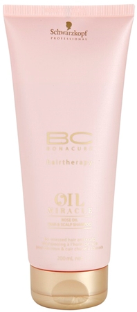 Schwarzkopf Professional BC Bonacure Oil Miracle Rose Oil Öl-Shampoo für strapaziertes Haar und Kopfhaut