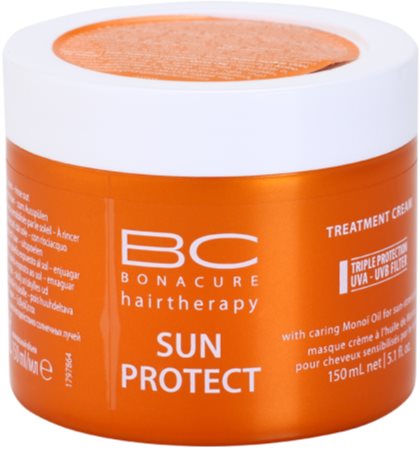 Schwarzkopf Professional BC Bonacure Sun Protect máscara nutritiva para cabelo danificado pelo sol