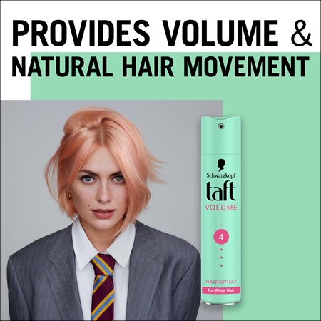 Schwarzkopf Taft Volume hajlakk erős fixálással