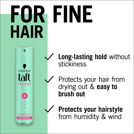 Schwarzkopf Taft Volume hajlakk erős fixálással