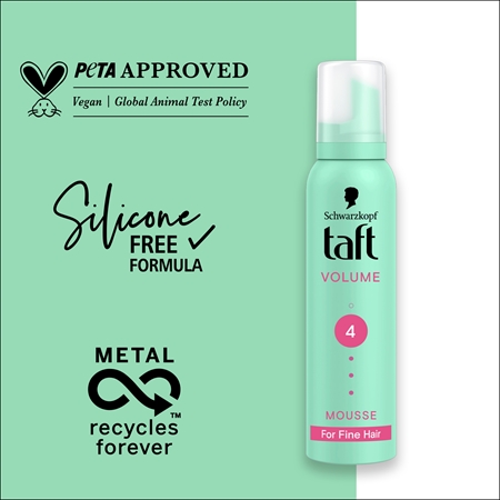 Schwarzkopf Taft Volume αφρώδες σκληρυντικό μους για όγκο