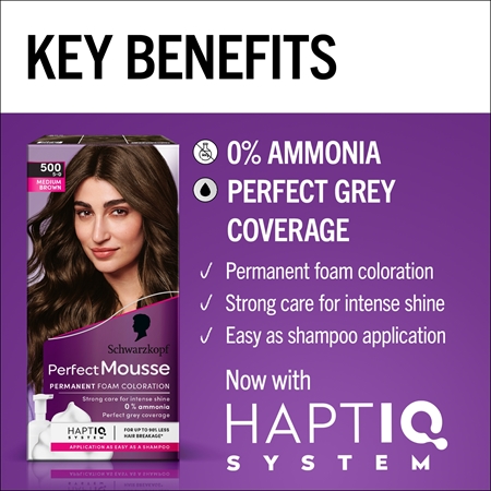 Schwarzkopf Perfect Mousse coloration cheveux permanente