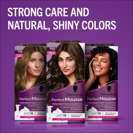 Schwarzkopf Perfect Mousse coloration cheveux permanente