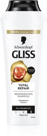Schwarzkopf Gliss Total Repair intenzíven regeneráló sampon