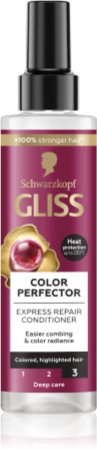 Schwarzkopf Gliss Colour Perfector regenerierender Balsam für gefärbtes Haar oder Strähnen