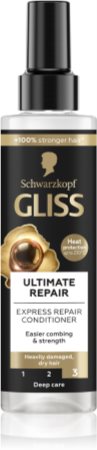 Schwarzkopf Gliss Ultimate Repair αναγεννητικό μαλακτικό χωρίς ξέβγαλμα για ξηρά και κατεστραμμένα  μαλλιά