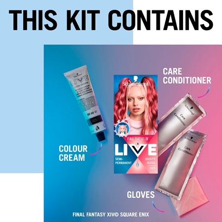 Schwarzkopf LIVE Ultra Brights or Pastel semi-permanent hårfärg