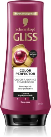 Schwarzkopf Gliss Colour Perfector védő kondicionáló festett hajra