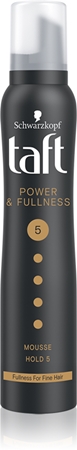Schwarzkopf Taft Power & Fullness Schaumfestiger für feines Haar