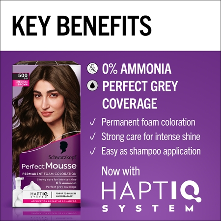 Schwarzkopf Perfect Mousse coloration cheveux permanente