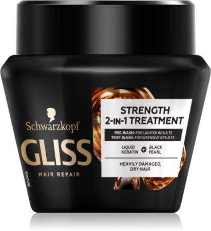 Schwarzkopf Gliss Ultimate Repair stärkende Maske für trockenes und beschädigtes Haar
