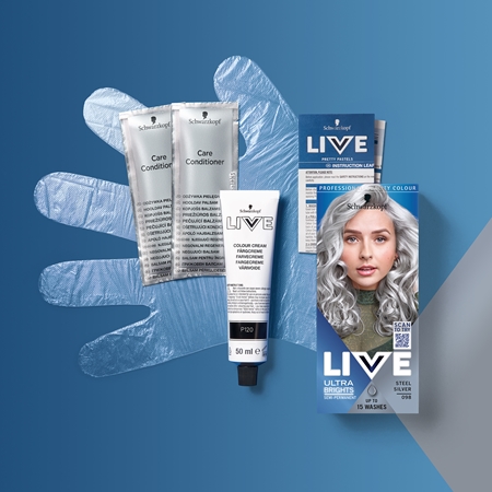 Schwarzkopf LIVE Ultra Brights or Pastel poolpüsivärv (semi-permanent)