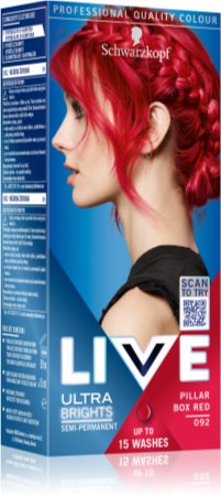 LIVE Ultra Brights or Pastel Semipermanent hårfarve | notino.dk