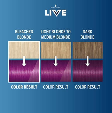 Schwarzkopf LIVE Ultra Brights or Pastel poolpüsivärv (semi-permanent)