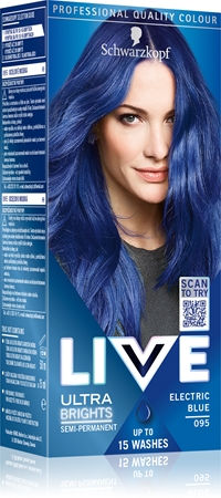 Schwarzkopf LIVE Ultra Brights or Pastel полуперманентна боя за коса