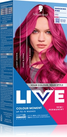 Schwarzkopf LIVE Colour Moment tonējošās matu krāsas