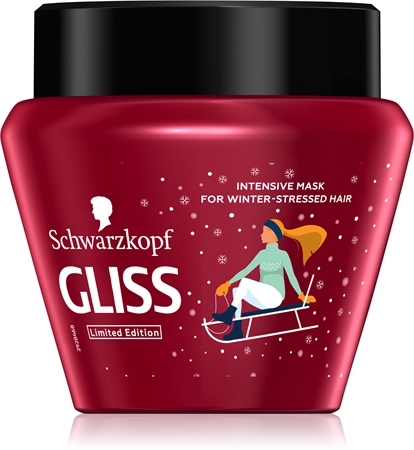Schwarzkopf Gliss Winter Repair intenzív regeneráló maszk száraz, károsult hajra