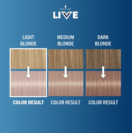 Schwarzkopf LIVE Lightener & Twist Püsijuuksevärv juuste blondeerimiseks