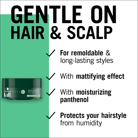 Schwarzkopf Taft Molding Styling-Clay mit extra-starker Fixierung