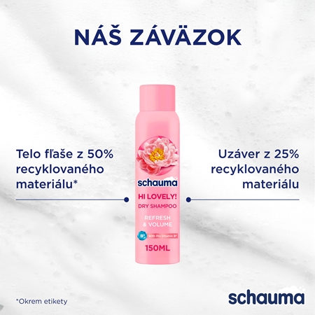 Schwarzkopf Schauma Hi Lovely suchý šampón pre normálne vlasy