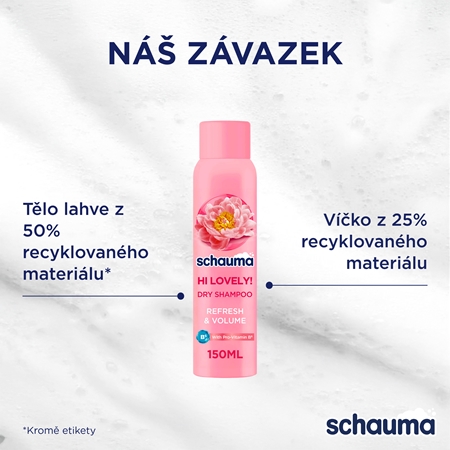Schwarzkopf Schauma Hi Lovely suchý šampon pro normální vlasy