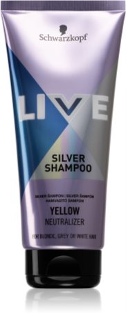 Forræderi Udled solsikke Schwarzkopf LIVE Silver Purifying Shampoo for Yellow Tones Neutralization |  notino.co.uk