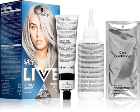 Schwarzkopf LIVE Urban Metallics permanentná farba na vlasy