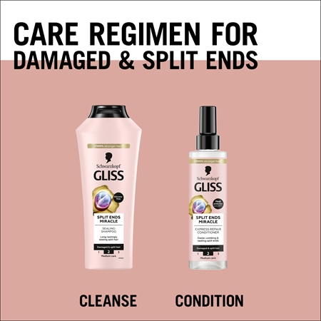 Schwarzkopf Gliss Split Ends Miracle regenerační šampon na roztřepené konečky vlasů