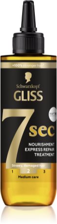 Schwarzkopf Gliss Oil Nutritive αναγεννητική φροντίδα για αδύναμα, ταλαιπωρημένα μαλλιά