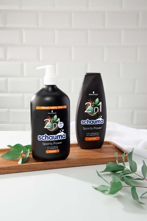 Schwarzkopf Schauma MEN душ гел и шампоан 2 в 1 за мъже