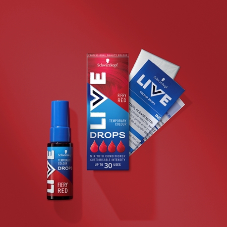Schwarzkopf LIVE Drops προσωρινή χρωματιστή σκιά