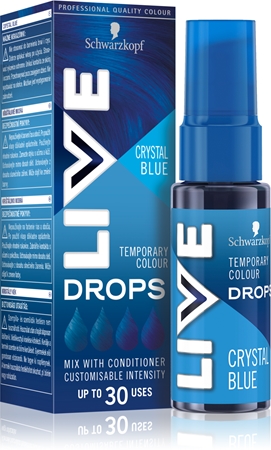 Schwarzkopf LIVE Drops izpiralna barvna senca